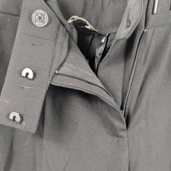 Anne Klein Black Flared Stretch Trouser Pant 2 - Picture 6 of 11